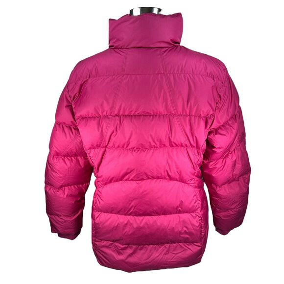 Athleta Downtown Puffer Jacket Women's 1X Down Insulated Pink Fuchsia NWT New - Picture 4 of 11
